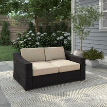 Portland Rattan Loveseat