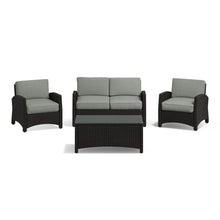 Alvory 3-Piece Rattan Set