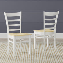 Oval Butterfly Leaf Solid Wood Table Dining Set with Slat Back Chairs