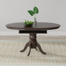 Oval Butterfly Leaf Solid Wood Table Dining Set with Slat Back Chairs
