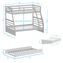 Plana Solid Wood Bunk Bed