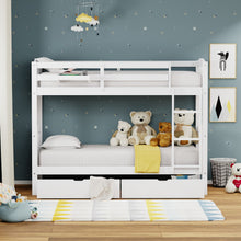 Arca Solid Wood Twin over Twin Bunk Bed