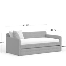 Tufted Daybed with Trundle