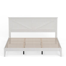 Farmhouse Wood Platform Bed