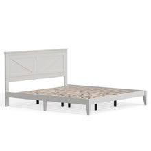 Farmhouse Wood Platform Bed