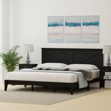 Farmhouse Wood Platform Bed