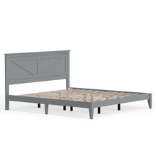 Farmhouse Wood Platform Bed