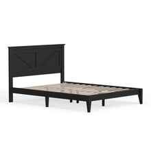 Farmhouse Wood Platform Bed