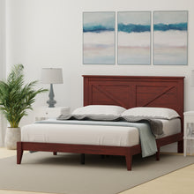 Farmhouse Wood Platform Bed