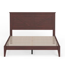 Farmhouse Wood Platform Bed