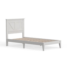 Farmhouse Wood Platform Bed