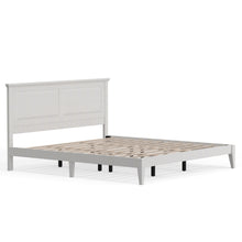 Cottage Style Wood Platform Bed