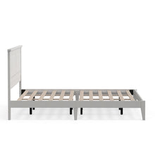 Cottage Style Wood Platform Bed