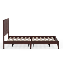 Cottage Style Wood Platform Bed