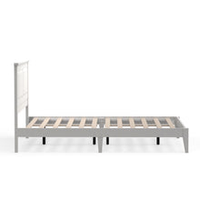 Cottage Style Wood Platform Bed