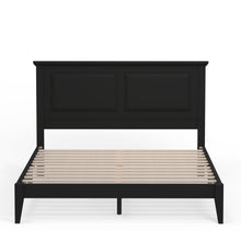 Cottage Style Wood Platform Bed