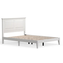 Cottage Style Wood Platform Bed