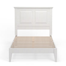 Cottage Style Wood Platform Bed