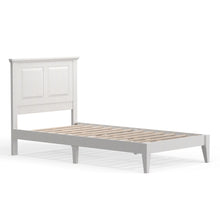 Cottage Style Wood Platform Bed