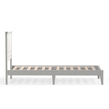 Cottage Style Wood Platform Bed