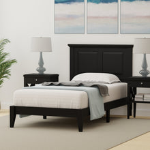 Cottage Style Wood Platform Bed