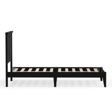 Cottage Style Wood Platform Bed