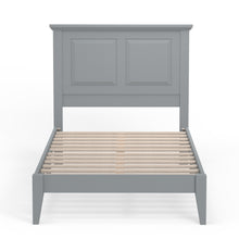 Cottage Style Wood Platform Bed