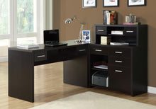 Computer Desk L-Shaped - Left or Right Set- Up - Corner Desk with Hutch 60