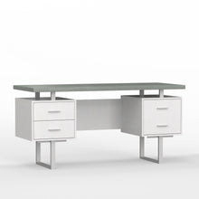 60'' Mariposa Desk with 3 Storage Drawers