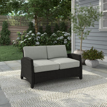 Alvory Patio PE Rattan Loveseat