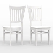 Spindle Back Solid Wood Dining Chairs (Set of 2)