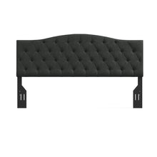 Oros Tufted Camelback Upholstered Headboard