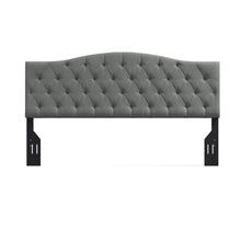 Oros Tufted Camelback Upholstered Headboard