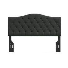 Oros Tufted Camelback Upholstered Headboard