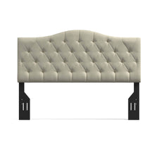 Oros Tufted Camelback Upholstered Headboard