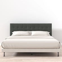 Kaya Buttonless Tufting Upholstered Headboard