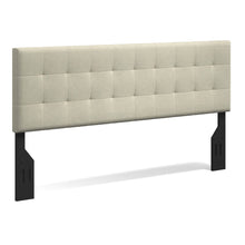 Kaya Buttonless Tufting Upholstered Headboard